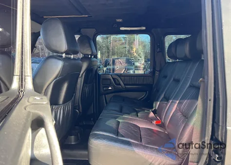2003 Mercedes-Benz G 500 из США, поврежденный, VIN WDCYR49E83X136137